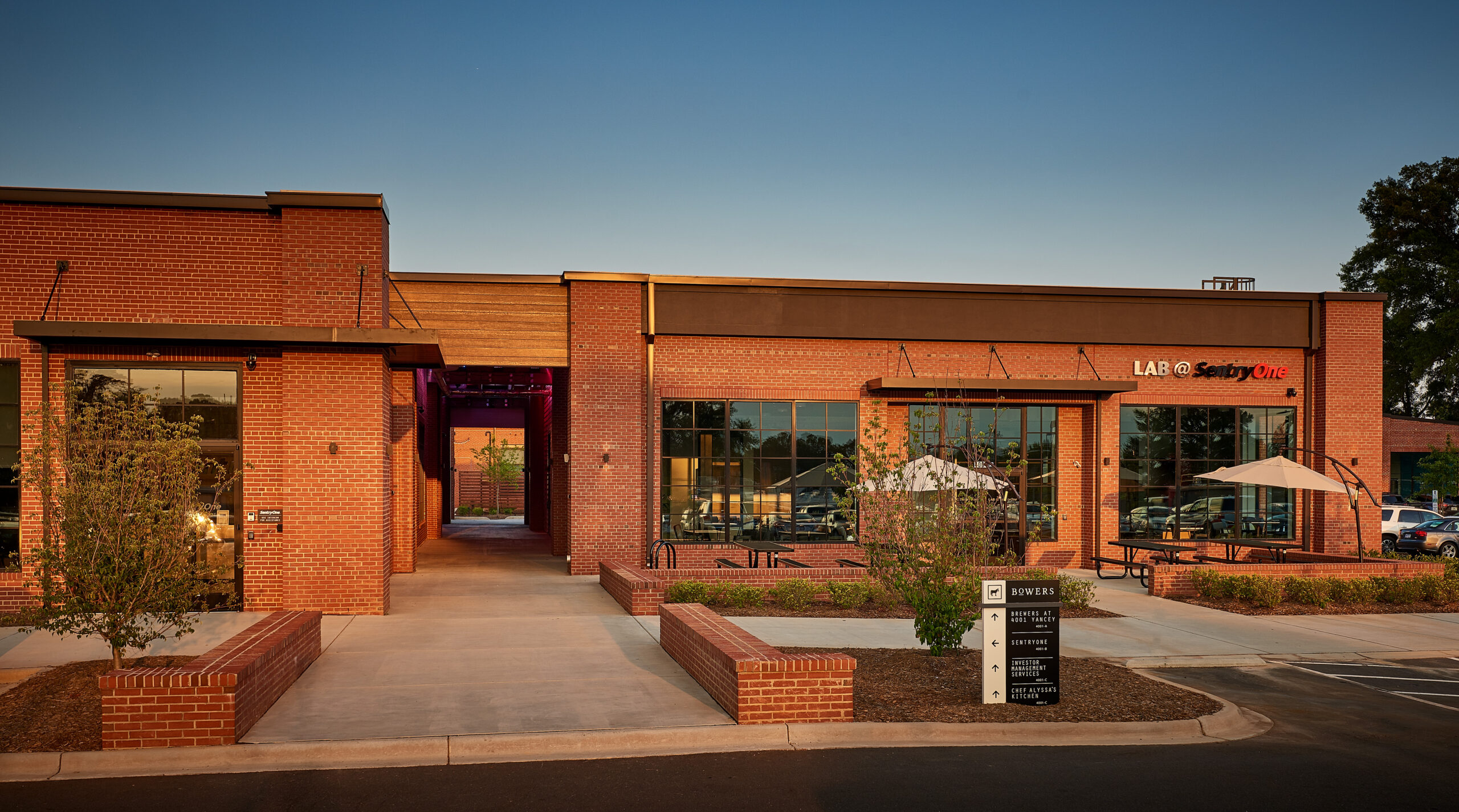 Office area exterior at Bowers