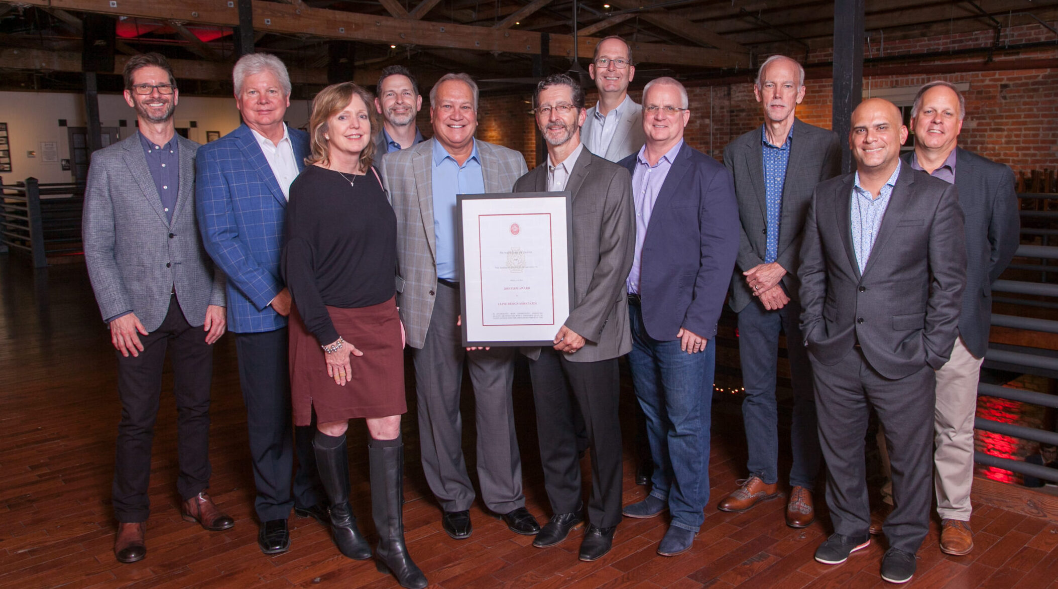 Cline leadership group receives AIA NC Firm award