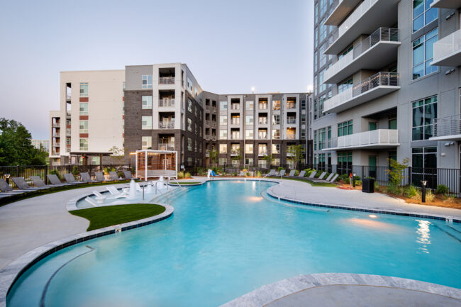 Towerview pool view