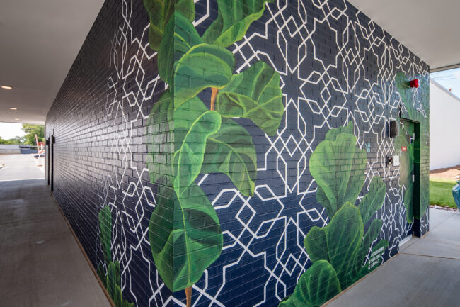 Mural at street