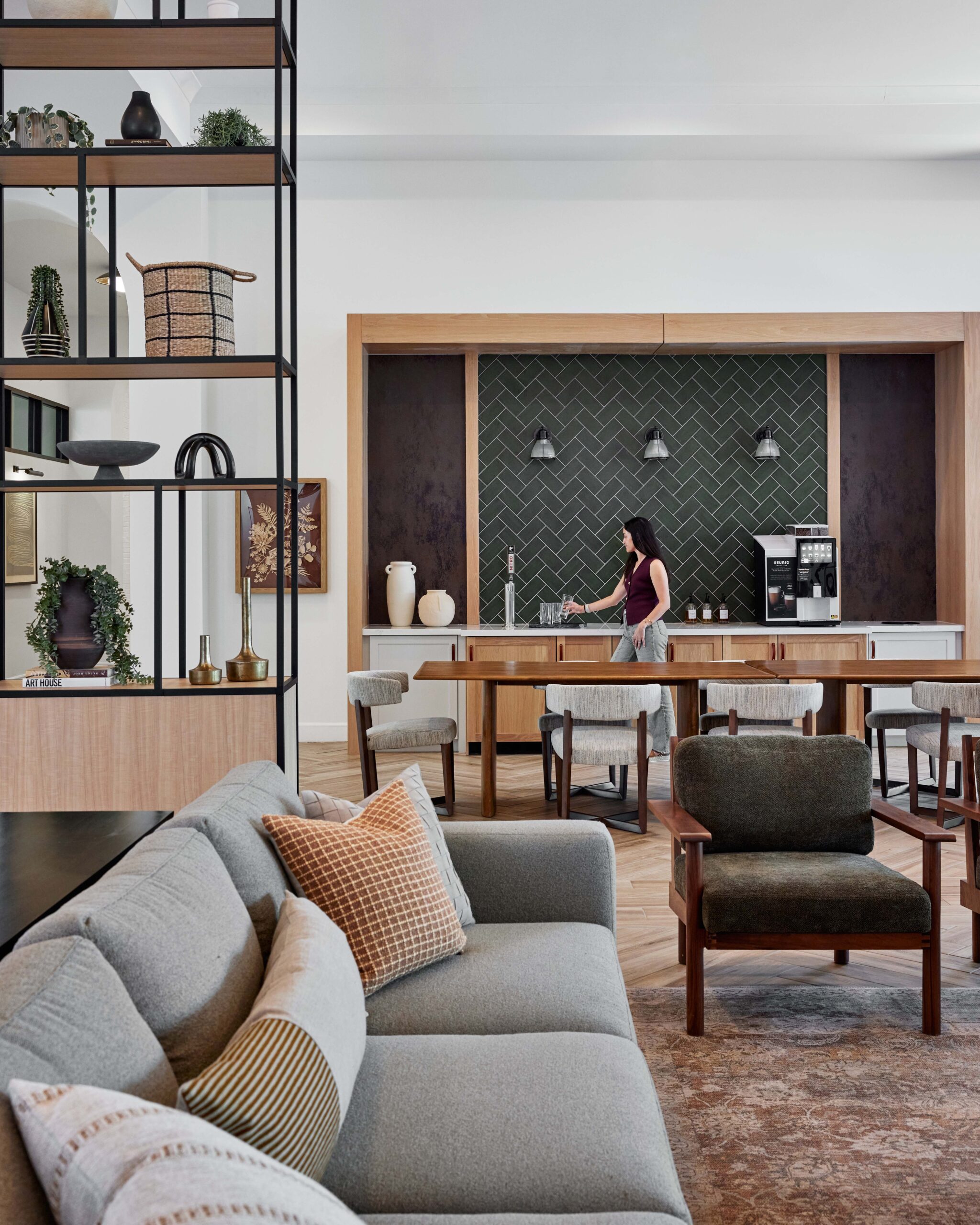 Meridian shared cafe space