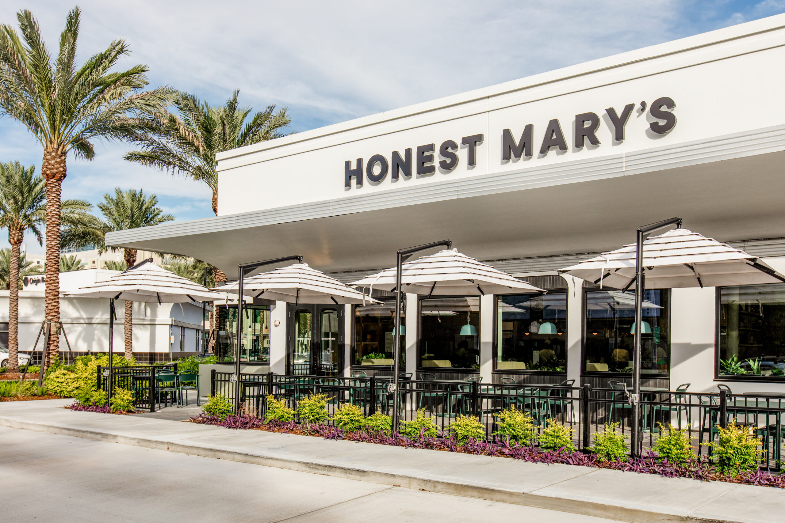 Honest Mary's commercial space exterior view
