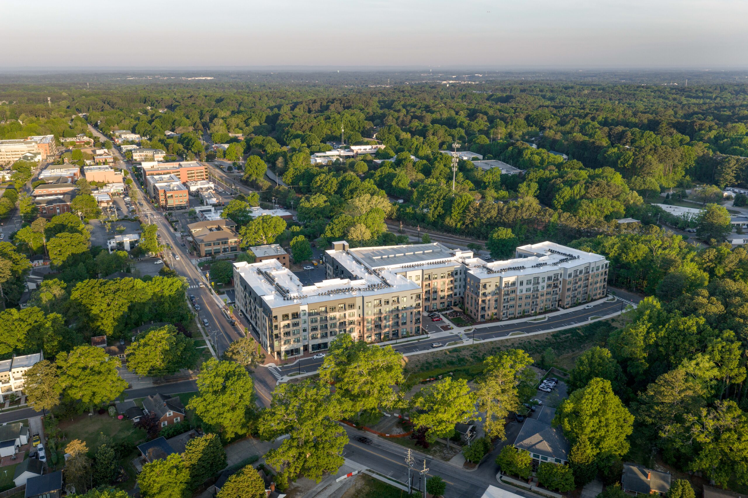 Aerial view of Meridian East Chatham