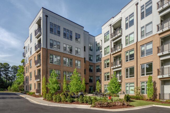 Meridian East Chatham arrival courtyard